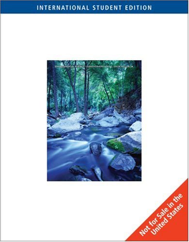 Stock image for Environmental Science: Working with the Earth for sale by Bestsellersuk