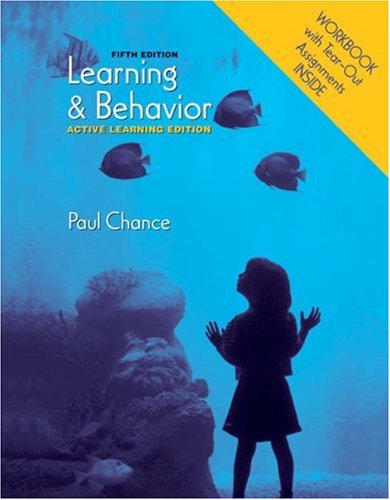 Beispielbild fr Learning and Behavior: Active Learning Edition (with Workbook) zum Verkauf von HPB-Red