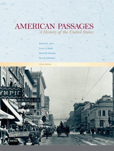 Beispielbild fr American Passages : A History of the United States zum Verkauf von Better World Books