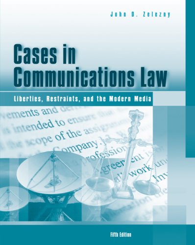 9780495050452: Cases in Communications Law