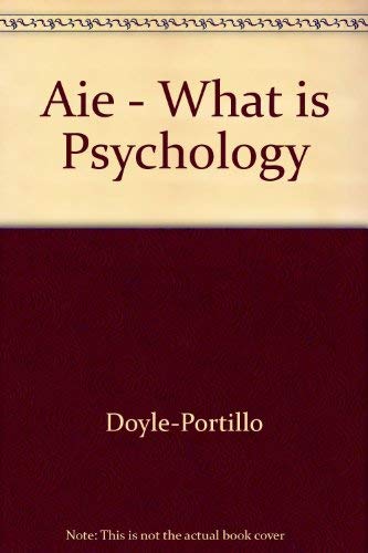 Beispielbild fr What is Psychology? (Instructor's Edition) zum Verkauf von BookHolders