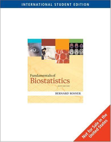Beispielbild fr Fundamentals of Biostatistics zum Verkauf von ThriftBooks-Dallas