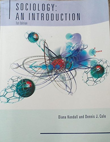 9780495077688: Sociology: An Introdution First Edition