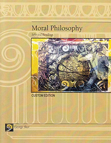 Imagen de archivo de Moral Philosophy Custom Edition a la venta por HPB-Red
