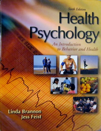 9780495090656: Health Psychology 6e
