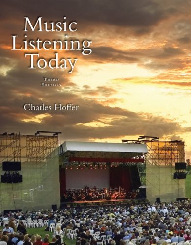 9780495090762: Music Listening Today (with CD) (Available Titles CengageNOW)