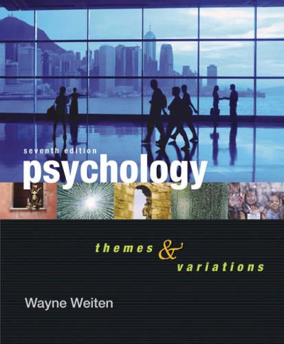 Stock image for Psychology: Themes and Variations for sale by SecondSale