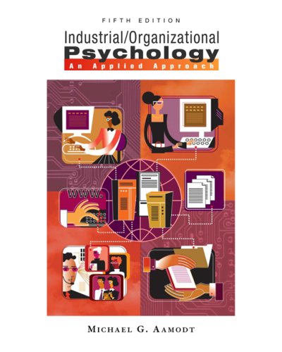 Beispielbild fr Industrial/Organizational Psychology : An Applied Approach zum Verkauf von Better World Books