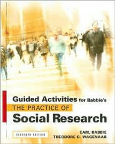 Imagen de archivo de Guided Activities for Babbie's The Practice of Social Research, 11th a la venta por SecondSale