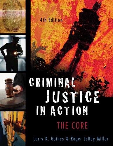 Stock image for Criminal Justice in Action for sale by Wonder Book