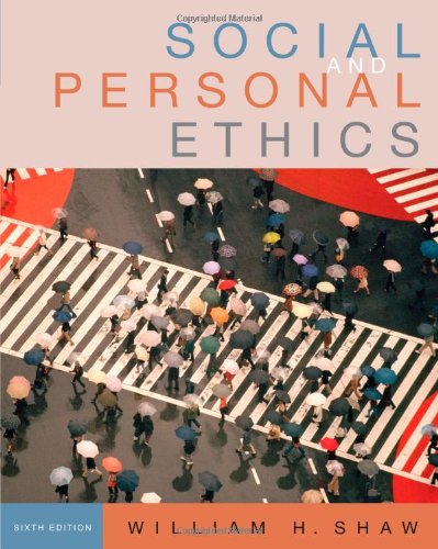 Imagen de archivo de Social and Personal Ethics a la venta por ThriftBooks-Dallas