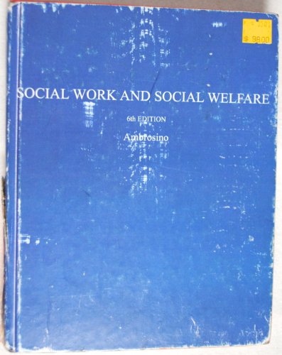 Stock image for Social Work and Social Welfare : An Introduction for sale by Better World Books