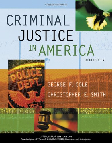 Imagen de archivo de Criminal Justice in America (Available Titles CengageNOW) a la venta por HPB-Red