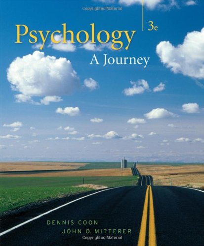 9780495095538: Psychology + Practice Exam + Visual Guide: A Journey