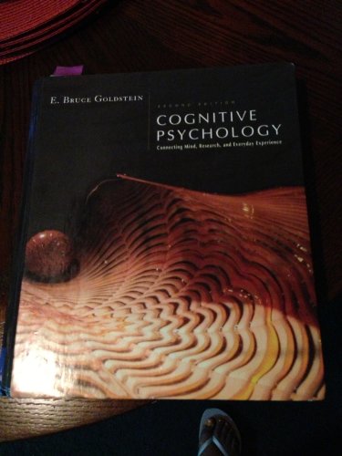 Stock image for Cognitive Psychology: Connecting Mind, Research and Everyday Experience (with Coglab 2.0 Online Booklet) for sale by SecondSale