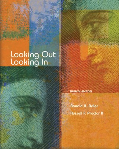 Beispielbild fr Looking Out, Looking in zum Verkauf von ThriftBooks-Dallas