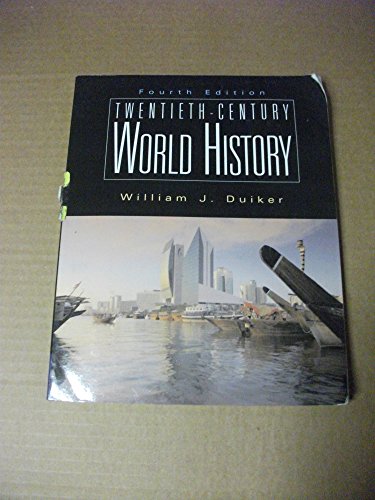 Stock image for Twentieth-Century World History for sale by Goodwill of Colorado