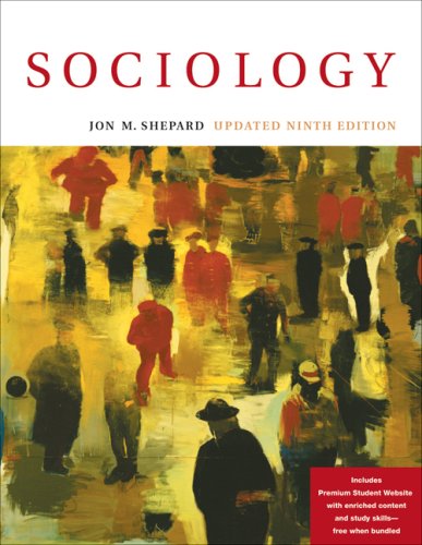 Sociology, Updated (9780495096344) by Shepard, Jon M.