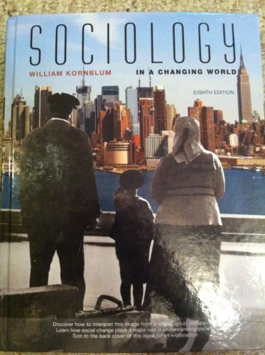 Imagen de archivo de Sociology in a Changing World a la venta por Better World Books