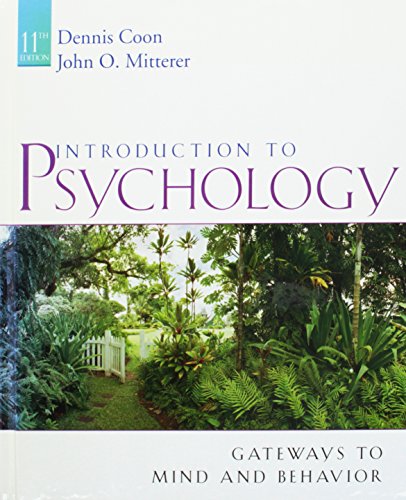 9780495097419: Gateways to Psychology (Concept Maps and Concept Reviews)