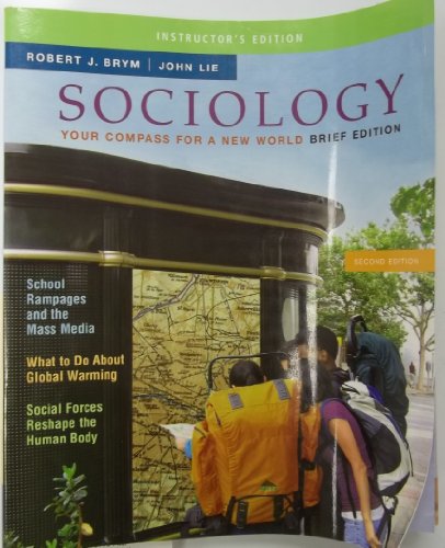 Imagen de archivo de Sociology Your Compass For a New World, 2nd Edition a la venta por HPB-Red