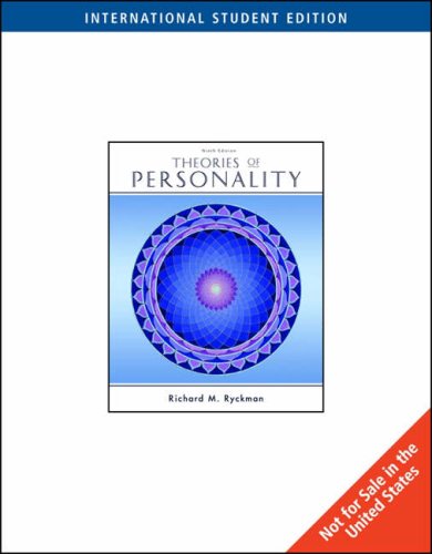 9780495099574: Theories of Personality, International Edition
