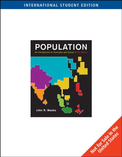 Imagen de archivo de Population: An Introduction to Concepts and Issues a la venta por Irish Booksellers