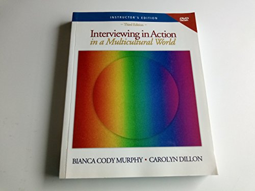 Imagen de archivo de Interviewing in Action in a Multicultural World a la venta por ThriftBooks-Dallas