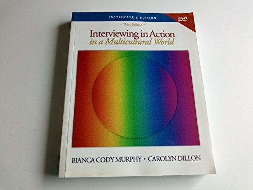 Stock image for Interviewing in Action in a Multicultural World for sale by ThriftBooks-Dallas