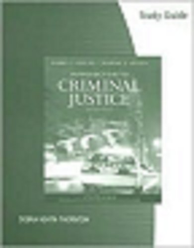 Study Guide for Siegel/Senna's Introduction to Criminal Justice, 11th (9780495101642) by Siegel, Larry J.; Senna, Joseph J.