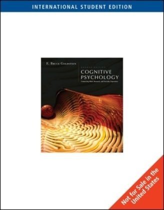 Stock image for Cognitive Psychology for sale by Anybook.com