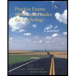Beispielbild fr Practice Exams with Visual Guides for Psychology: A Journey zum Verkauf von The Book Cellar, LLC