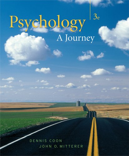 Stock image for Cengage Advantage Books: Psychology: A Journey (Thomson Advantage Series) for sale by BooksRun