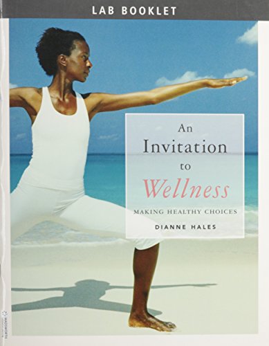 Beispielbild fr Custom Enrichment Module: Lab Booklet for Hales' An Invitation to Wellness: Making Healthy Choices zum Verkauf von BookHolders