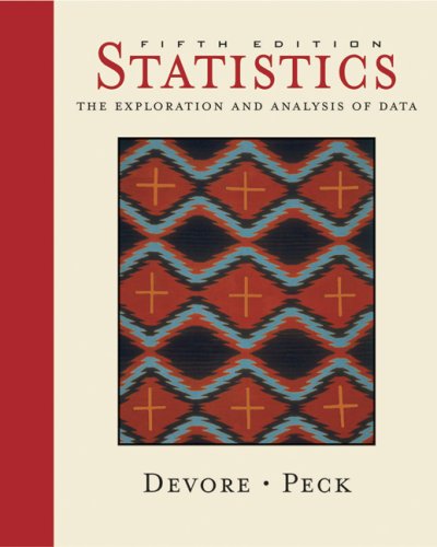 9780495109693: Statistics: The Exploration & Analysis of Data, Updated Media (w/CD and StatisticsNOW™, InfoTrac 2-Sem., Pers. Tutor, iLrn™ Hmwrk. Stu. Ver., Internet Companion 2-Sem., SBC Web Site PAC)