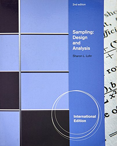 Beispielbild fr Sampling: Design and Analysis, International Edition zum Verkauf von Reuseabook