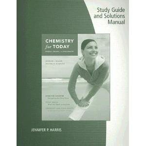 Stock image for Chemistry for Today: General, Organic, and Biochemistry: Solutions Manual for sale by ThriftBooks-Atlanta