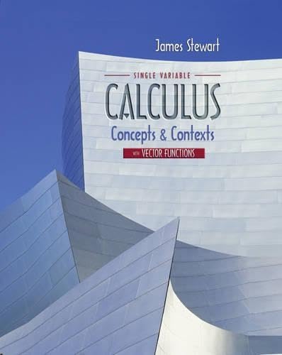 9780495113362: Single Variable Calculus with Vector Functions: Concepts and Contexts for AP* Calculus