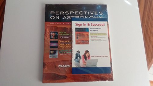 Perspectives on Astronomy, Media Edition (with CengageNOW, Virtual Astronomy Labs Printed Access Card) (Available 2010 Titles Enhanced Web Assign) (9780495113522) by Michael A. Seeds; Dana E. Backman