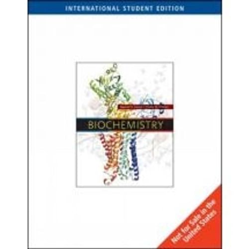 Beispielbild fr Biochemistry (Ise) zum Verkauf von Better World Books: West