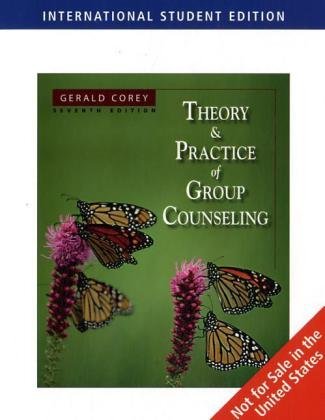 Stock image for Ise-Theory and Practice of Group Counseling for sale by Better World Books Ltd
