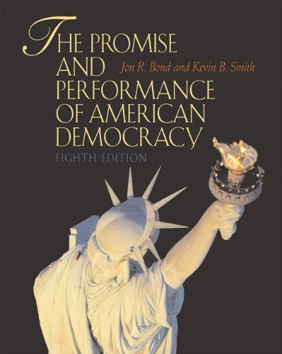 Imagen de archivo de The Promise and Performance of American Democracy a la venta por Better World Books