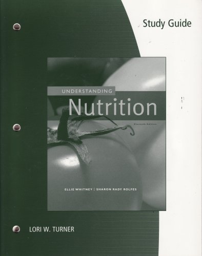 Beispielbild fr Study Guide for Whitney/Rolfes Understanding Nutrition, 11th zum Verkauf von HPB-Red