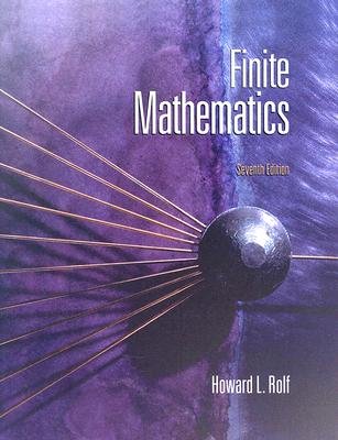 9780495118428: Finite Mathematics