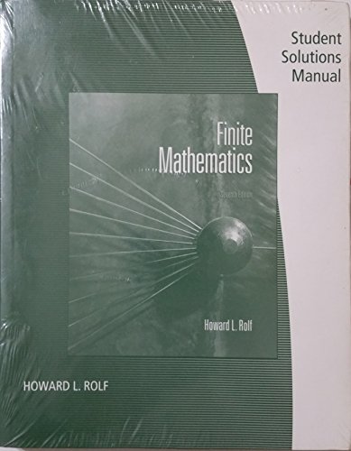 9780495118435: Finite Mathematics