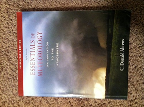 Beispielbild fr Essentials of Meteorology Fifth Edition, Instructors Edition zum Verkauf von Solr Books