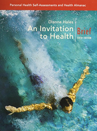 Stock image for Personal Health Self-Assessments and Health Almanac for An Invitation to Health, Brief 5th Edition for sale by a2zbooks