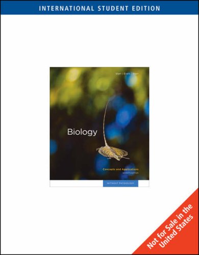 Biology- Concepts & Application -S G & Workbook (7th, 08) by Starr, Cecie [Paperback (2007)] (9780495119920) by Cecie Starr
