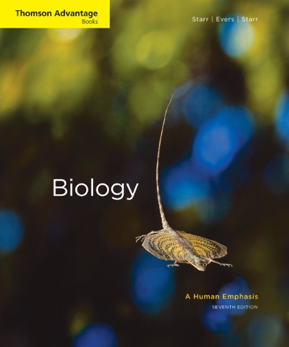 Stock image for Cengage Advantage Books: Biology: A Human Emphasis (Thomson Advantage Books) for sale by HPB-Red
