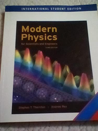 Stock image for MODERN PHYSICS FOR SCIENTISTS AND ENGINEERS, INTERNATIONAL EDITION, 3RD EDITION for sale by Basi6 International